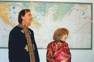 Mr. David Lambert and his wife, Lois