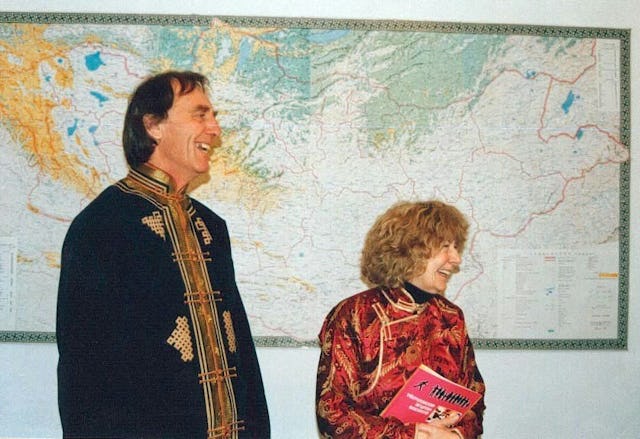 Mr. David Lambert and his wife, Lois