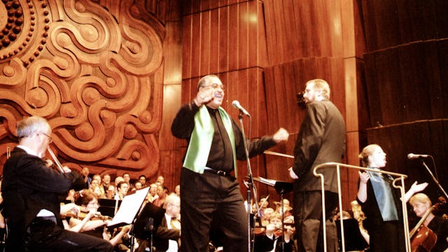 The power of two... Van Gilmer and Rachael Price sing "Soldiers in God's Army."