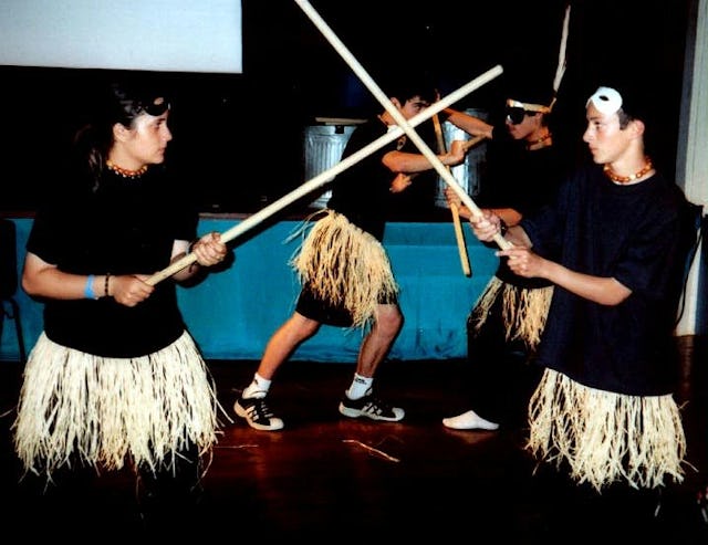 Tribal groove... a course for 11-14 year olds.