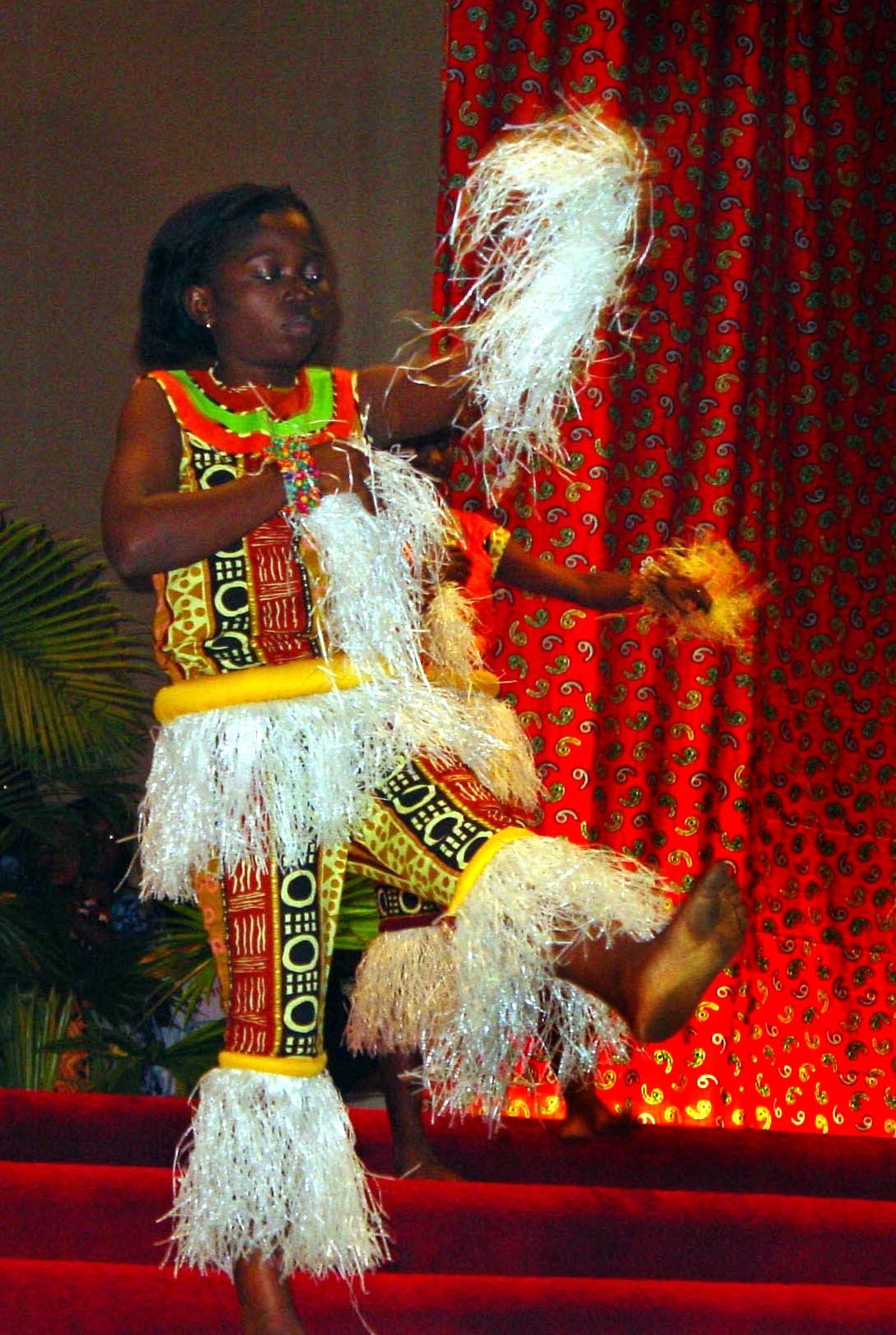 Performer at the jubilee.