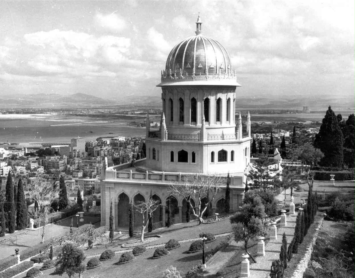 The Shrine with its superstructure completed.