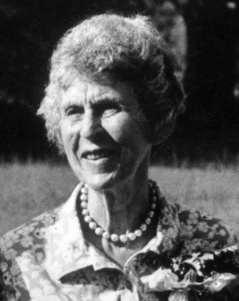 Emma Mandell Rice (1898-1985) in 1978.