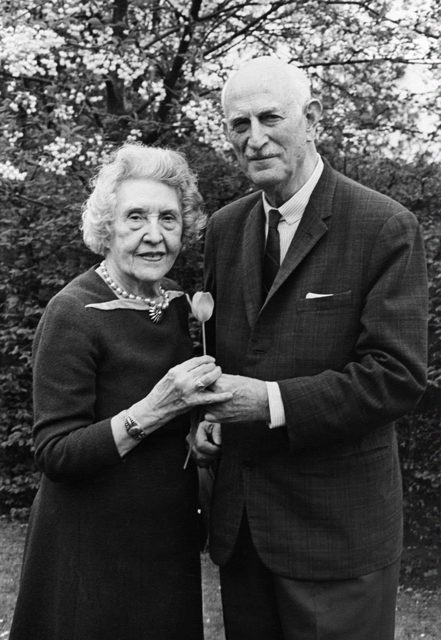Dr. Ugo Giachery and his wife, Angeline, early 1970s. (Photo by Phillip Hinton.)