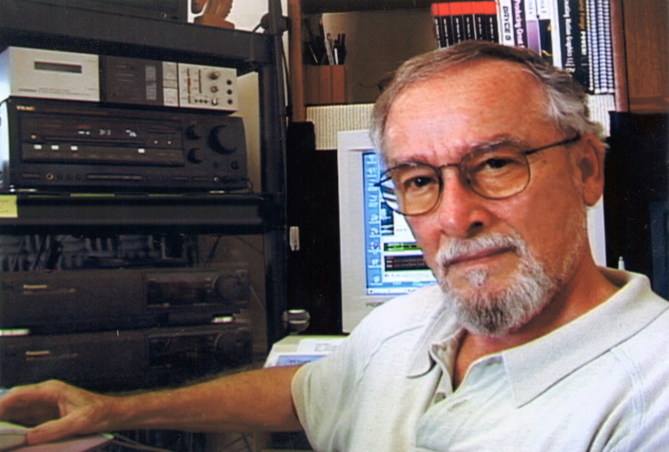 One of the entrants in the film festival, Joel Cotten.