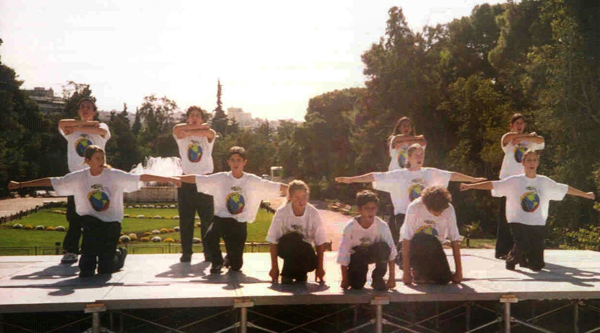 Outside performance at the Zappio.