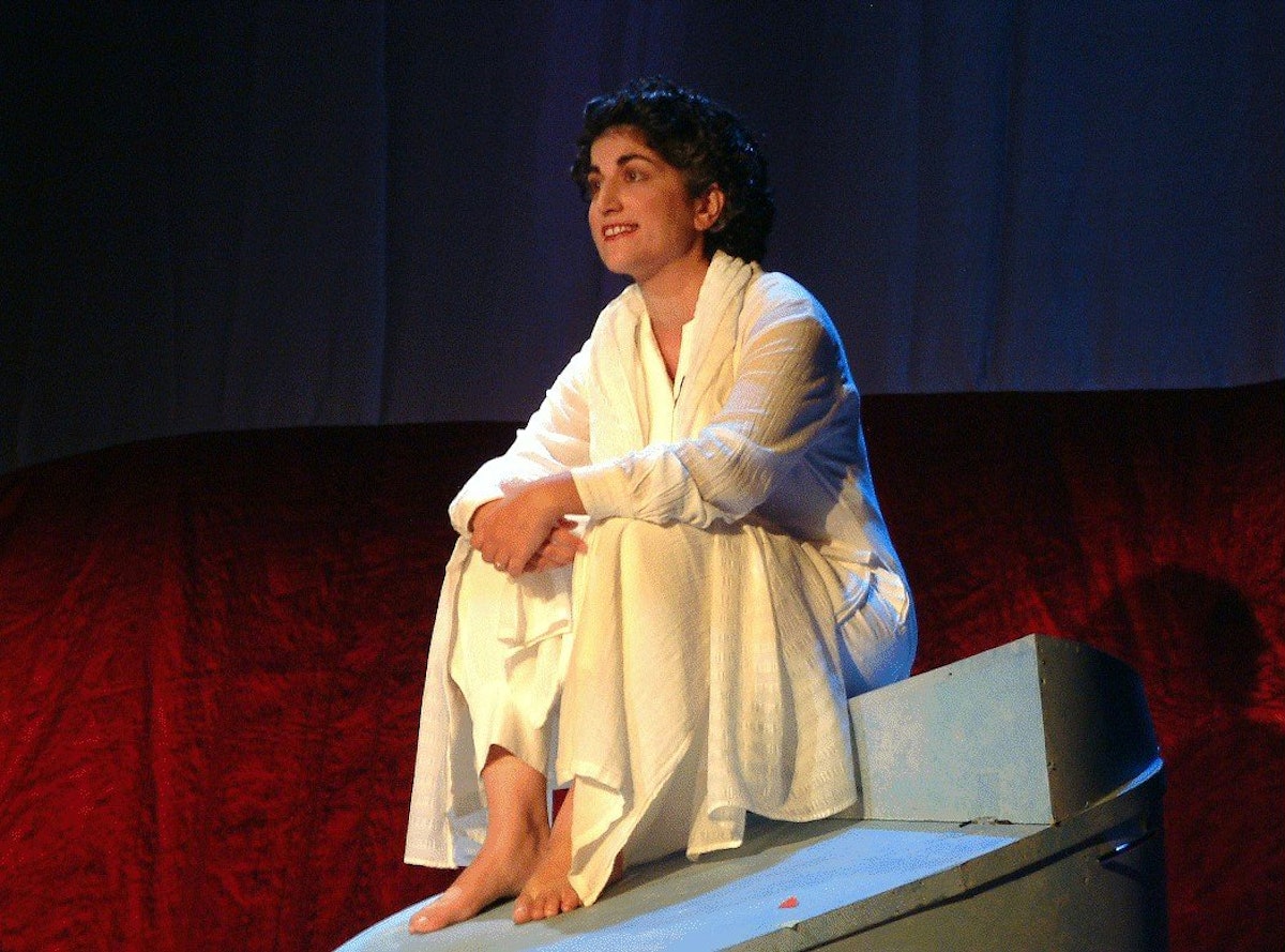 Actor Shirin Youssefian-Maanian.