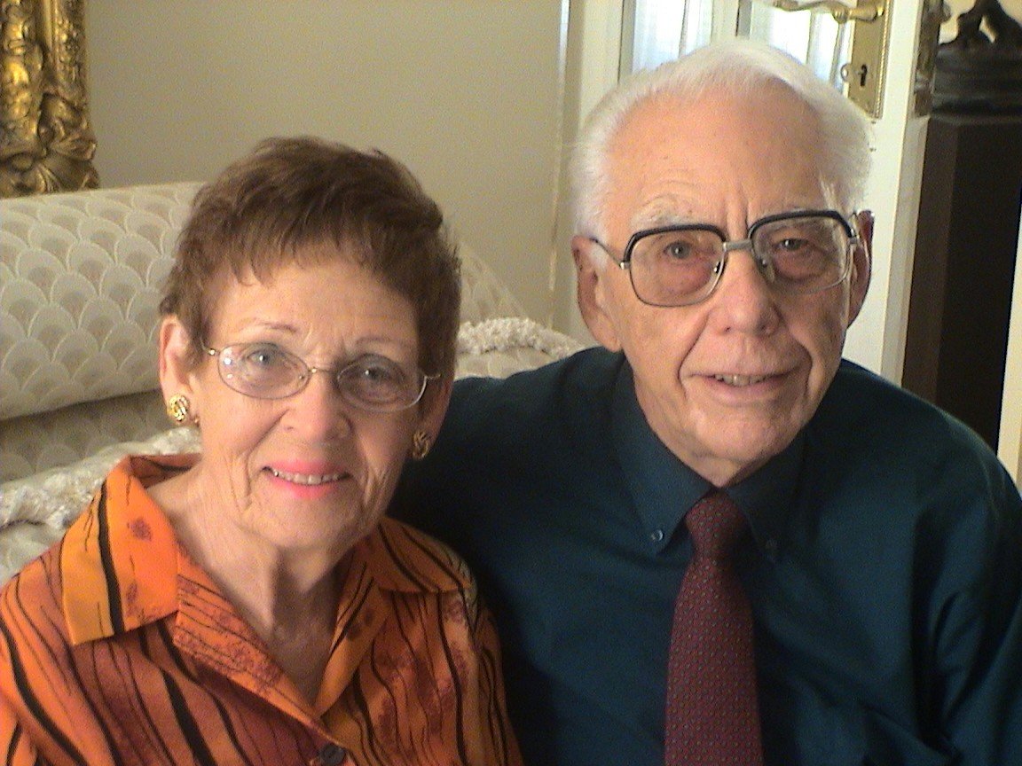 Baha'i historians Edith and Lowell Johnson.