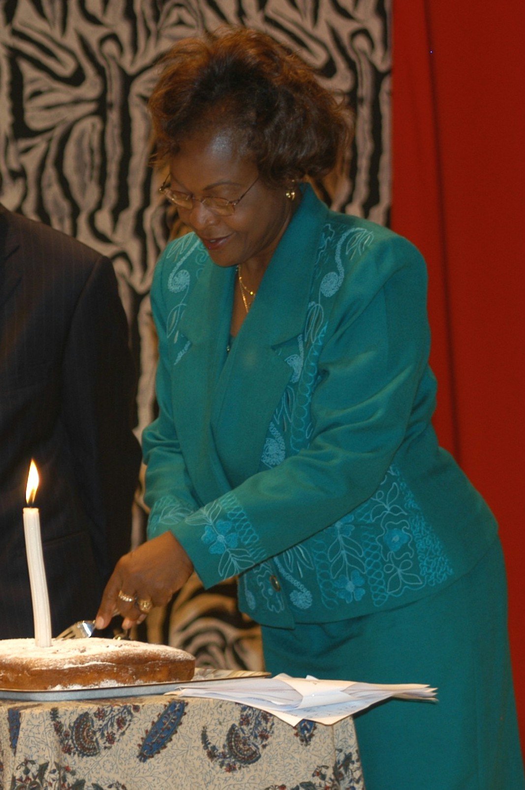 Guest of honor Dr. Hope Sadza.