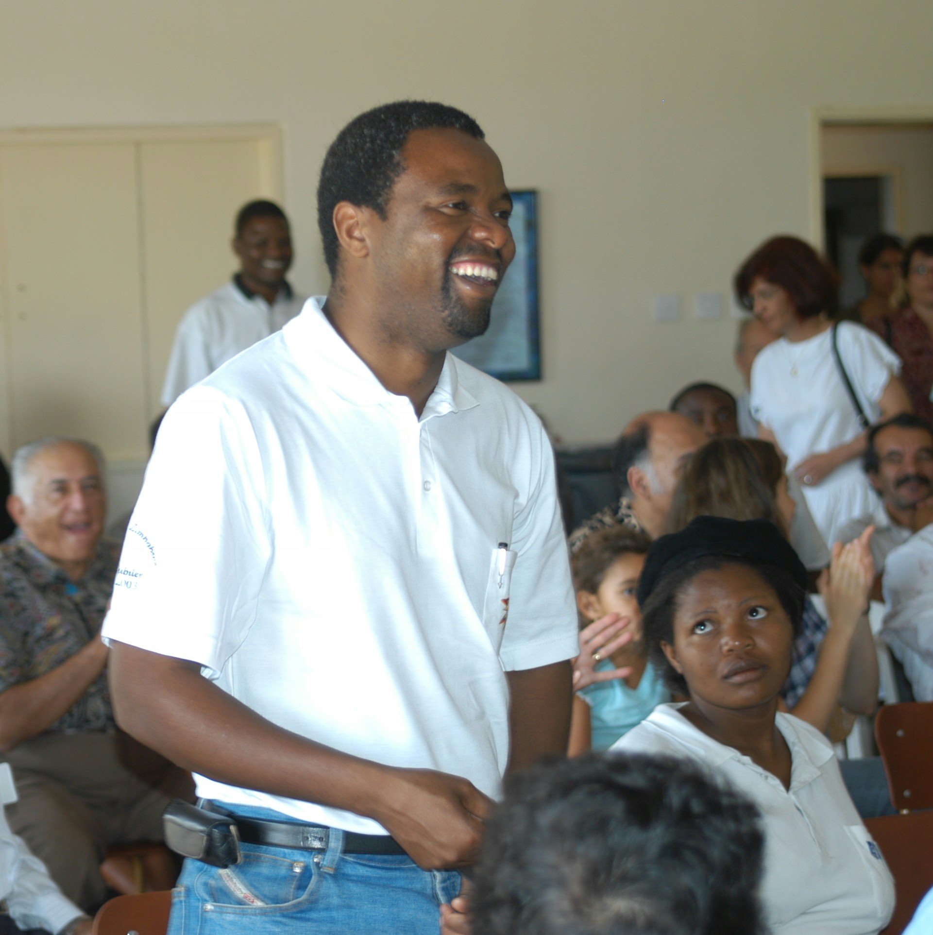 One of the participants, Godfrey Mhetu.