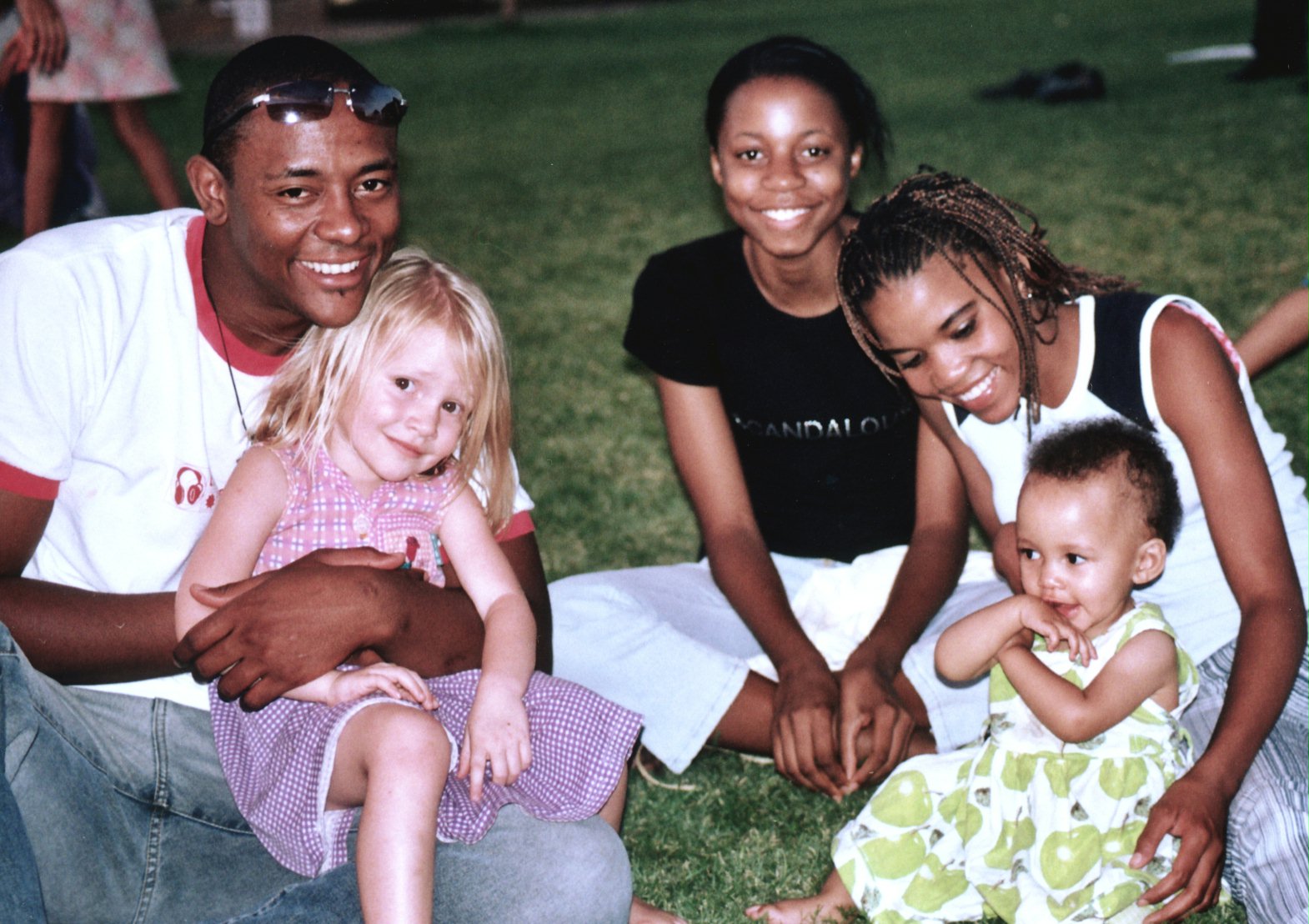 Baha'i youth and children at the jubilee.