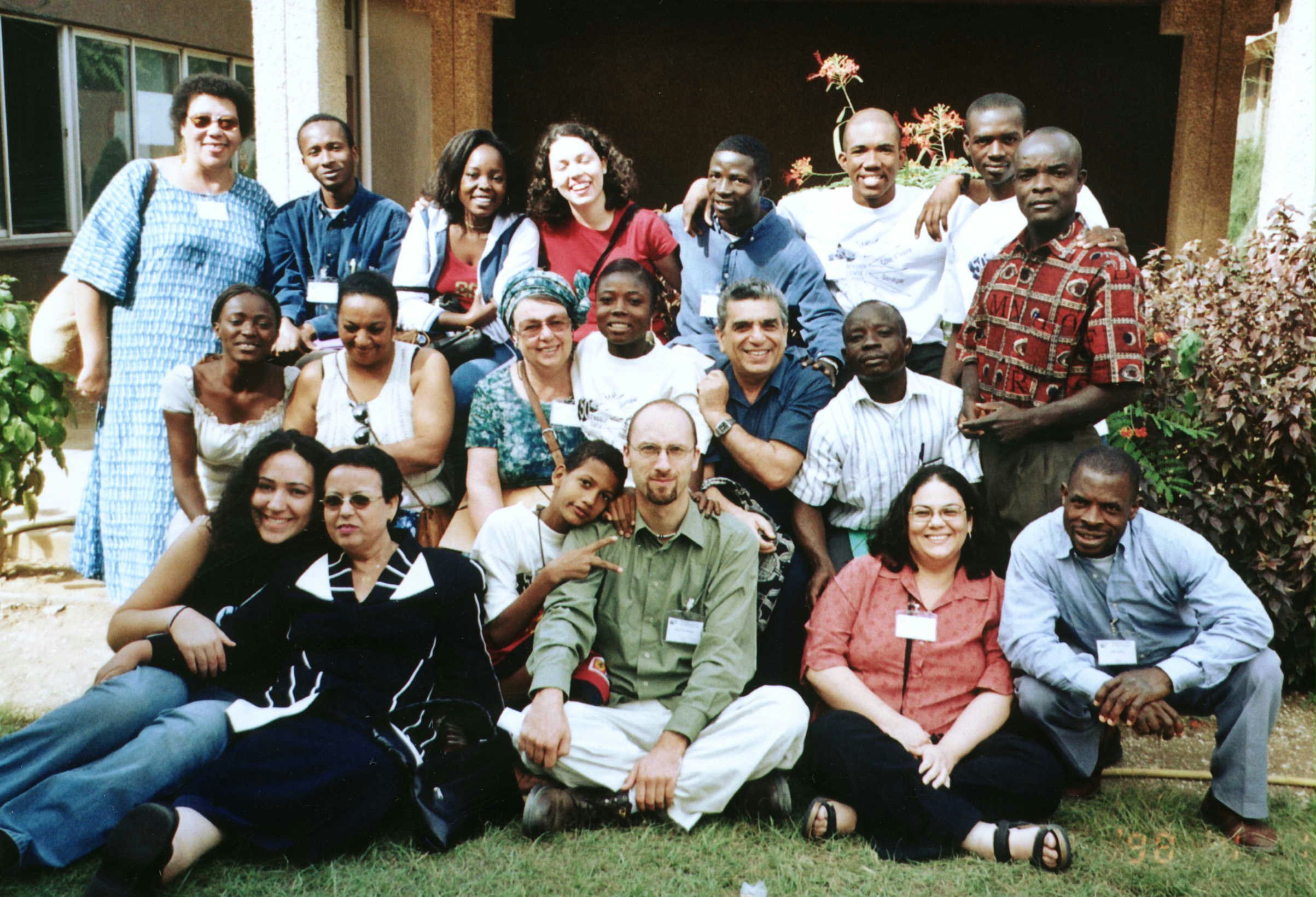 Some participants from former French West Africa and guests at the jubilee.