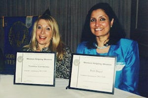 Yannina Varvitsiotes (left) and Bani Dugal.