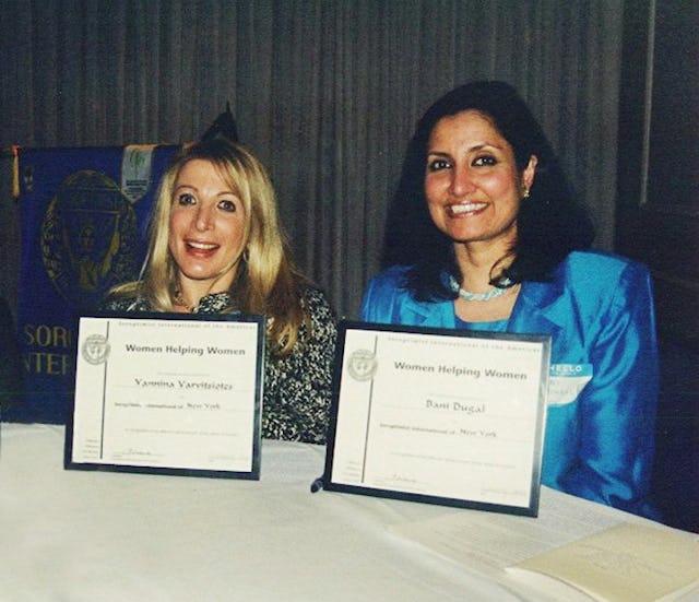 Yannina Varvitsiotes (left) and Bani Dugal.
