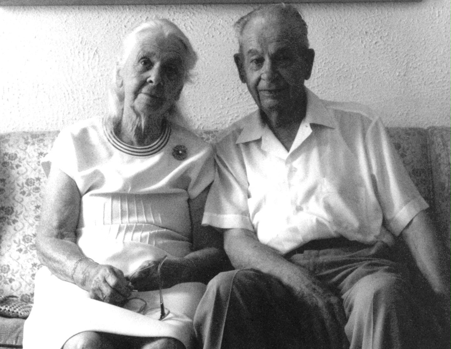 Elsa (Judy) and Dudley Moore Blakely.