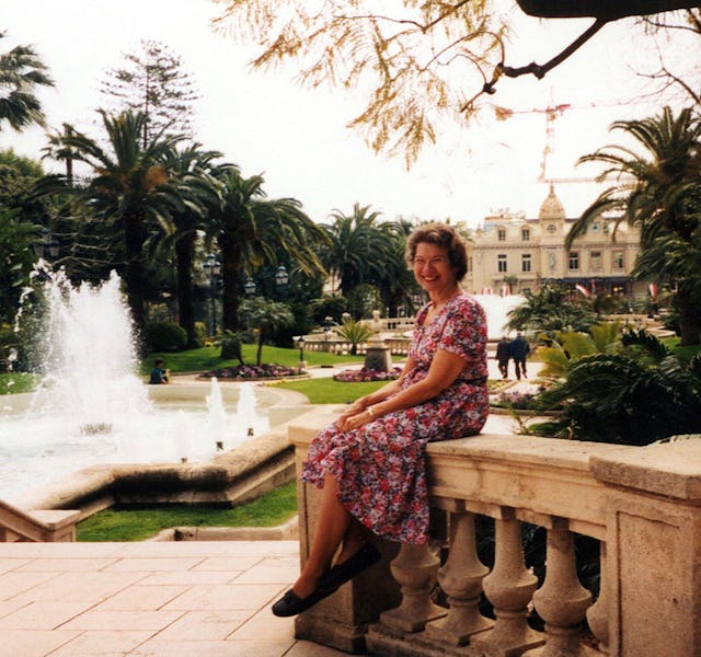 Florence Kelley in Monaco, 2004. Photo courtesy of Hawai'i Baha'i News.