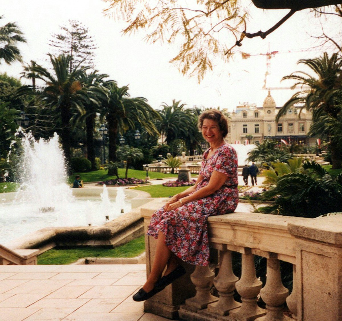 Florence Kelley in Monaco, 2004. Photo courtesy of Hawai'i Baha'i News.