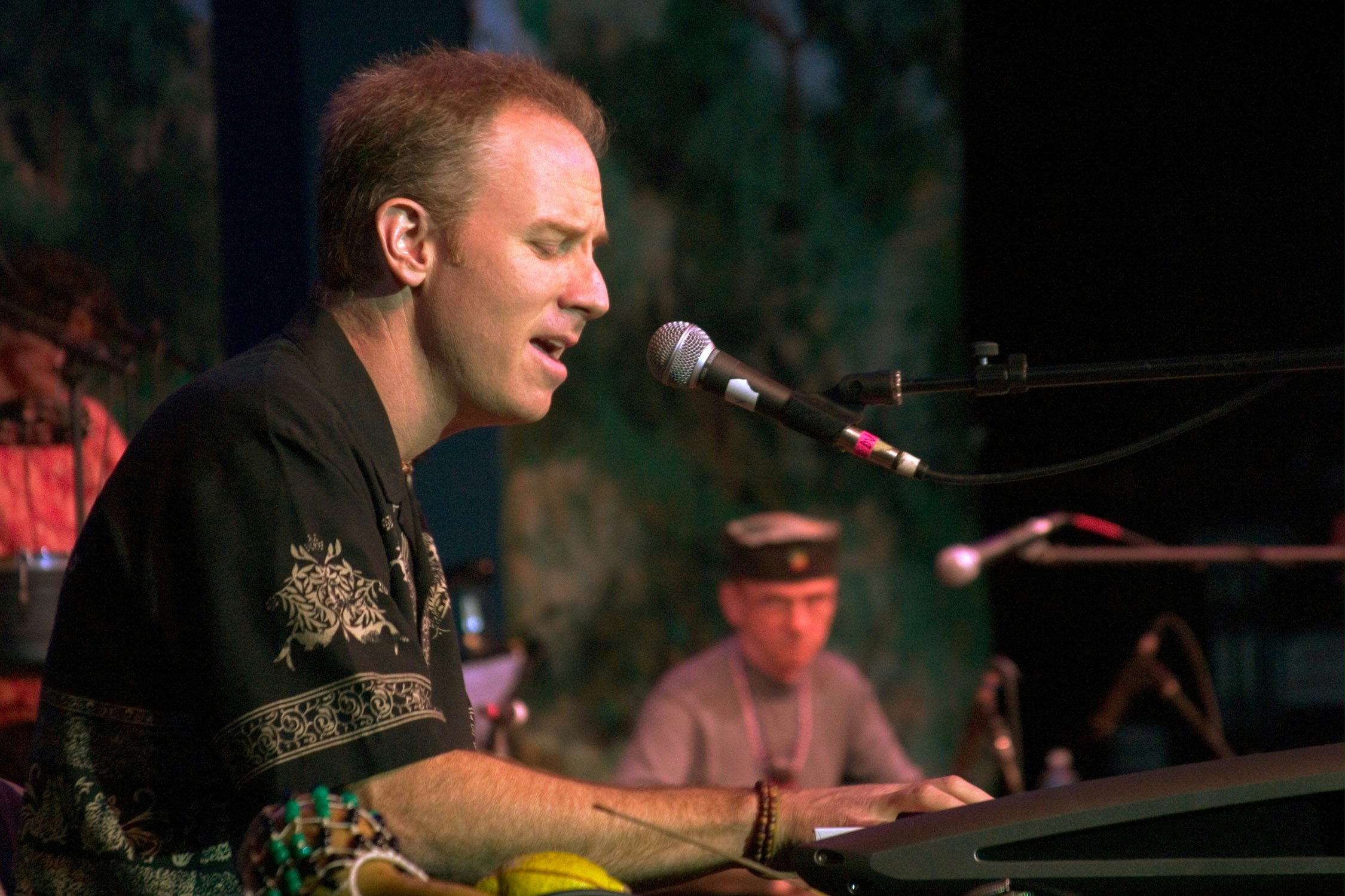 KC Porter at the keyboards. Photo by Michael Frank.