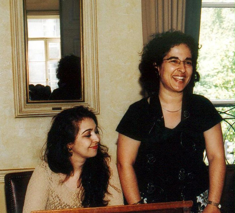 Dr. Nahal Mavvadat (left) and Dr. Nazila Ghanea-Hercock.