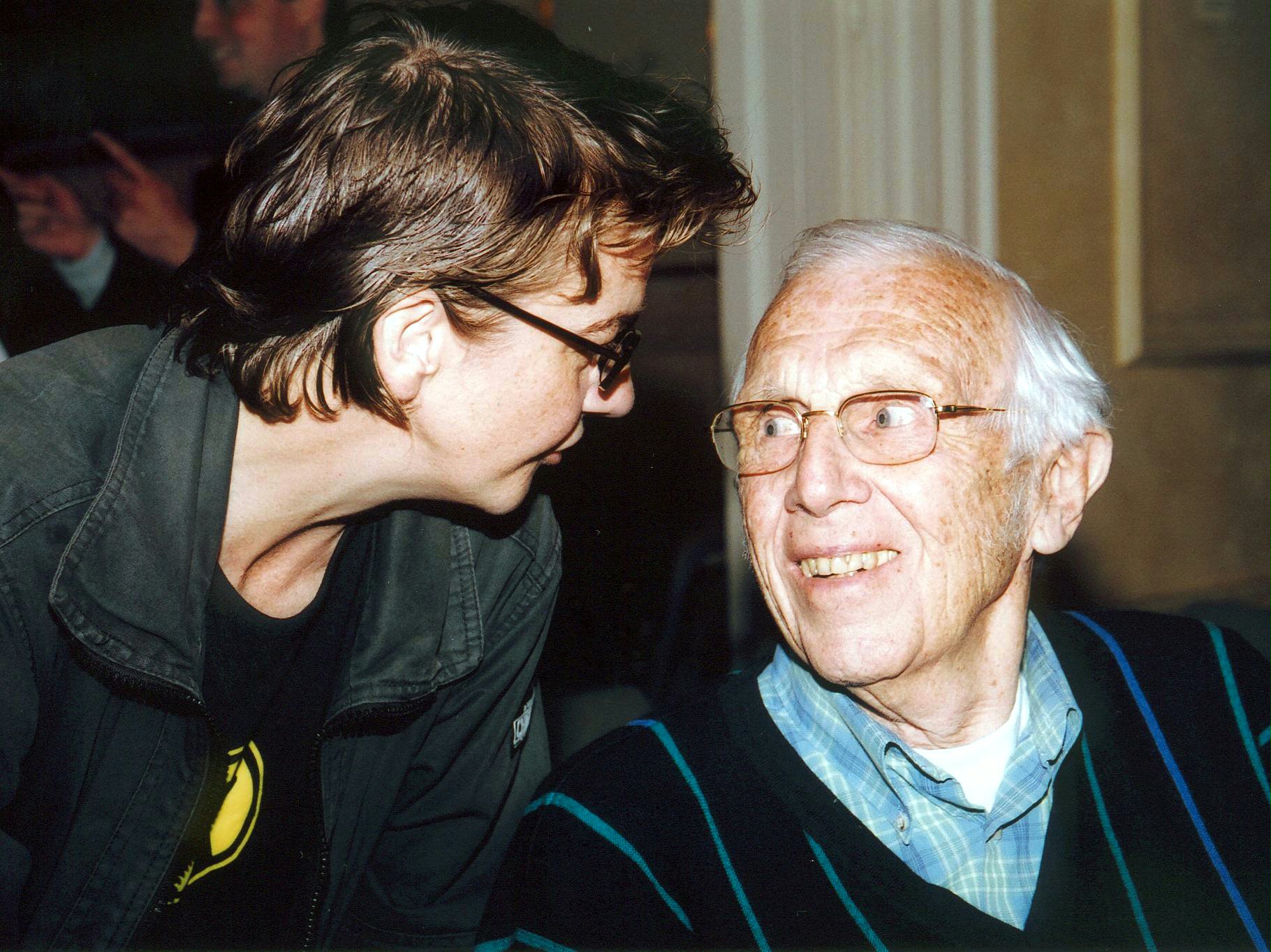 Conference participants Sonia von Kerkhoff and Jan Sijsling.