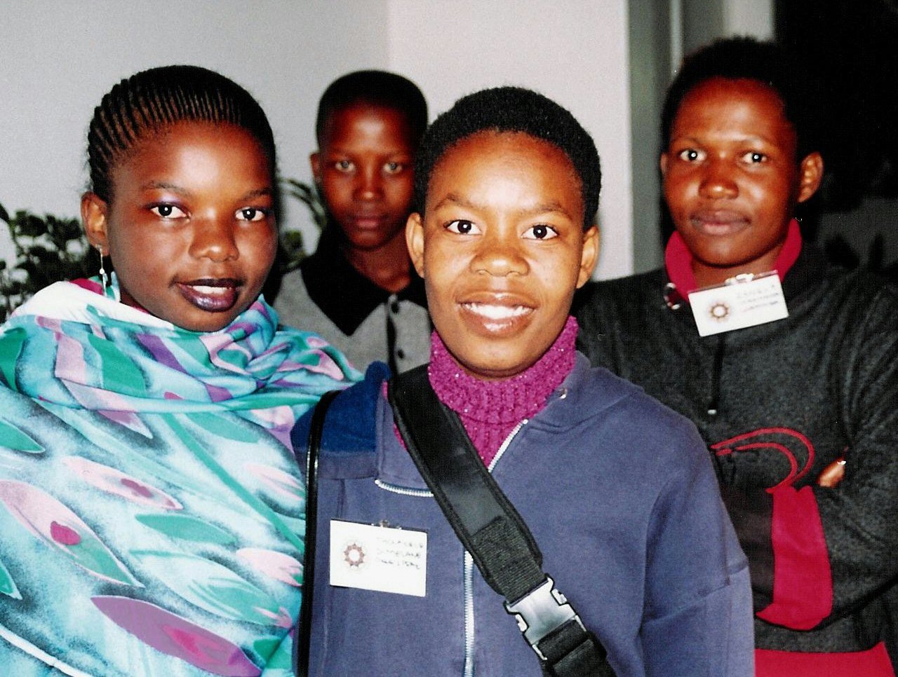 Baha'i youth at the jubilee.