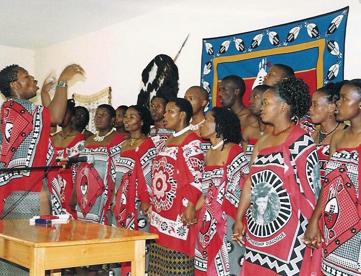 The Swaziland Baha'i choir.