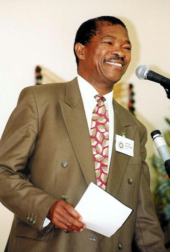 Dan Ramoroesi, one of the Baha'i speakers at the jubilee.