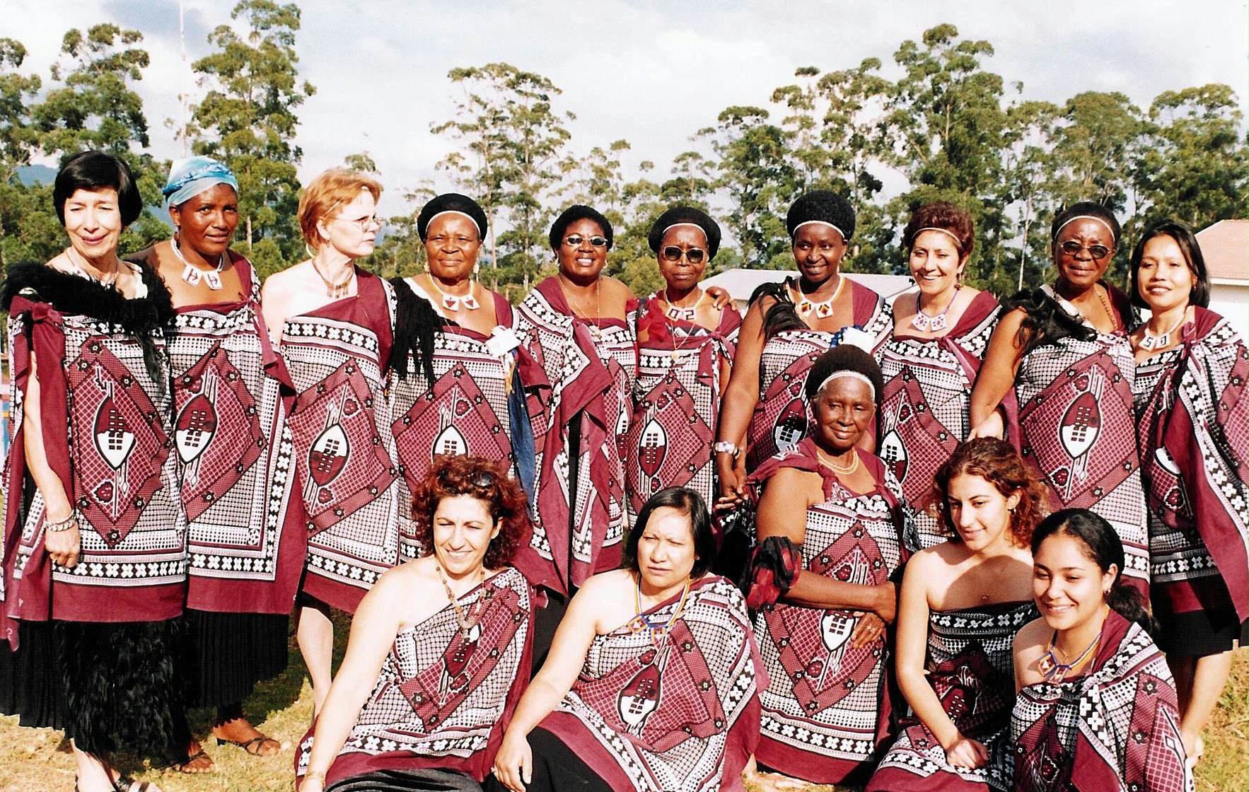 Baha'i women at the jubilee.
