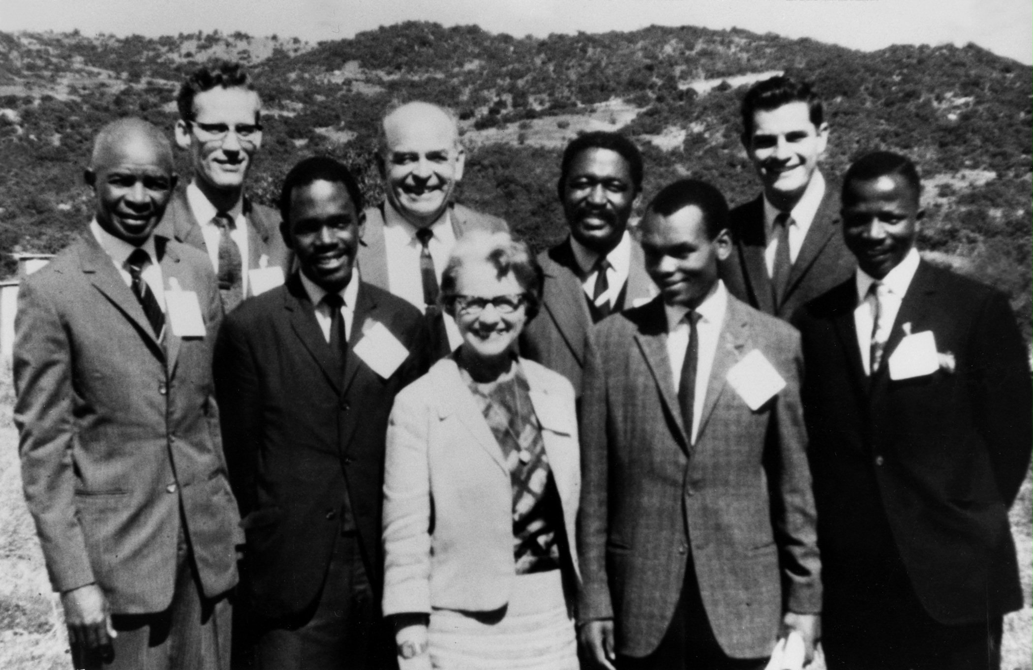 The first National Spiritual Assembly of the Baha'is of Swaziland, Lesotho, and Mozambique.