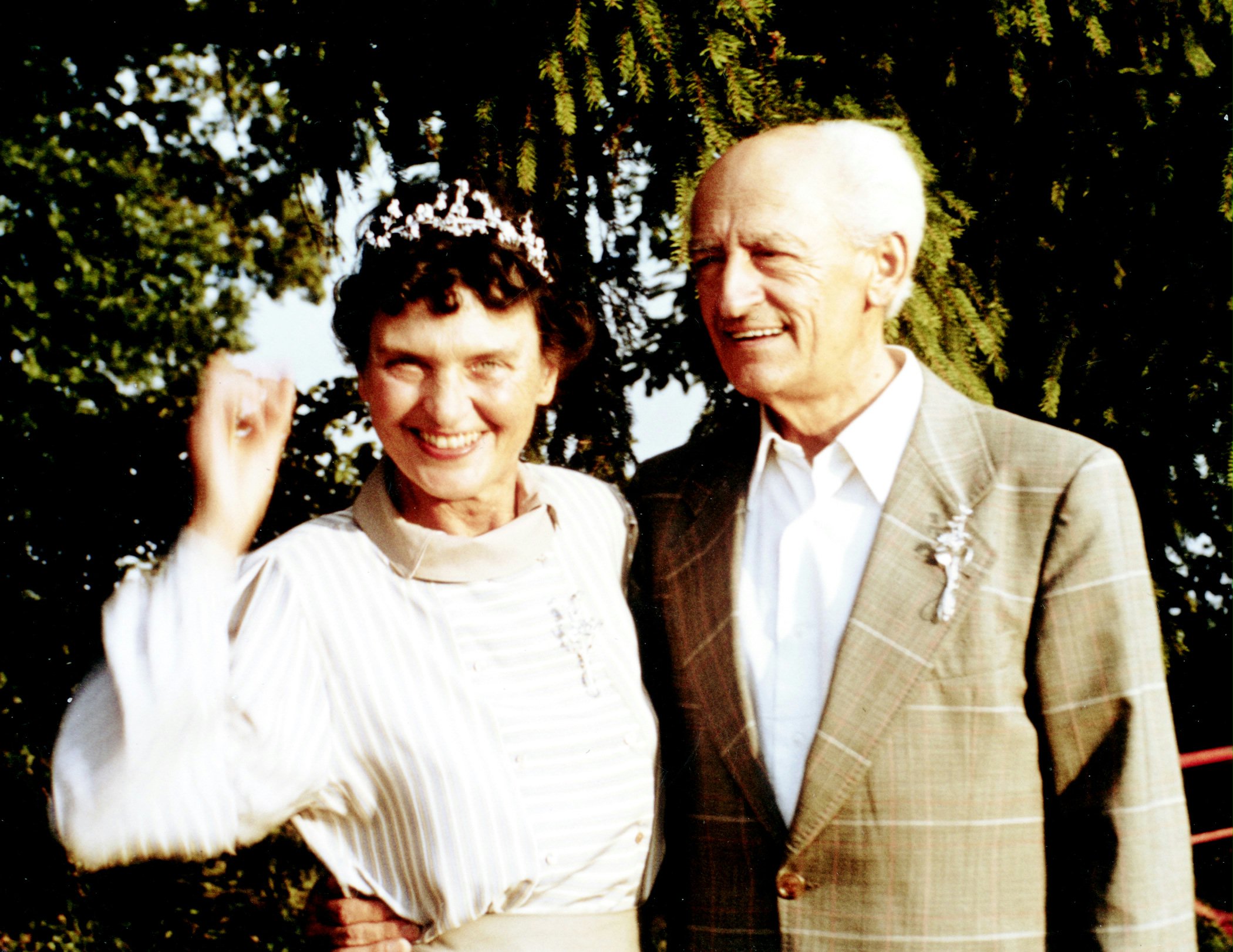 Silver wedding anniversary for Erik and Marianne Blumenthal, 1984.
