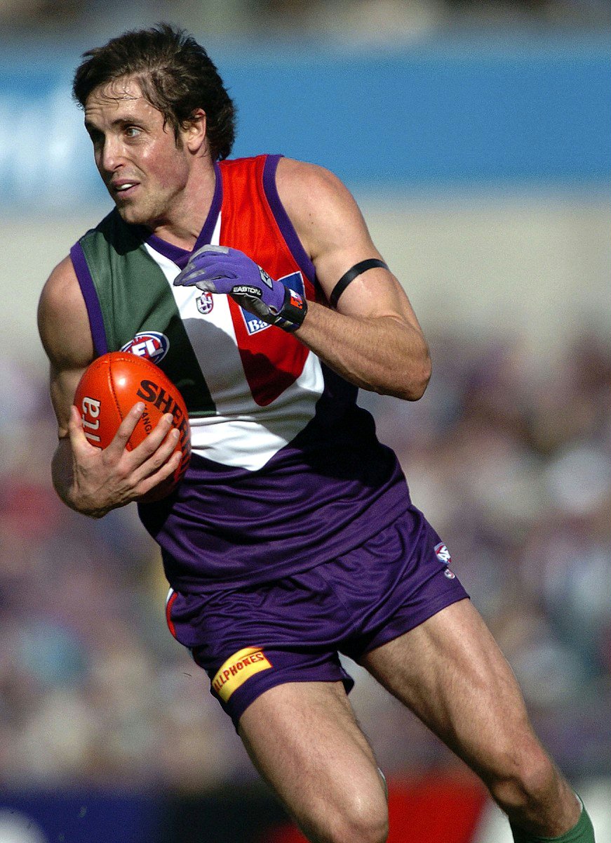 Luke McPharlin in action for the Fremantle Dockers. Photo: Fremantle Dockers.