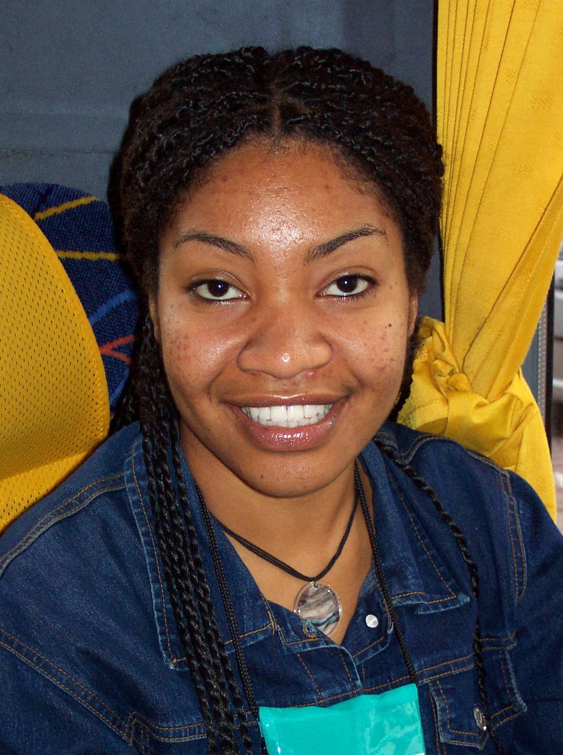 Tahirih Olinga, a soprano with the Baha'i Gospel Choir.