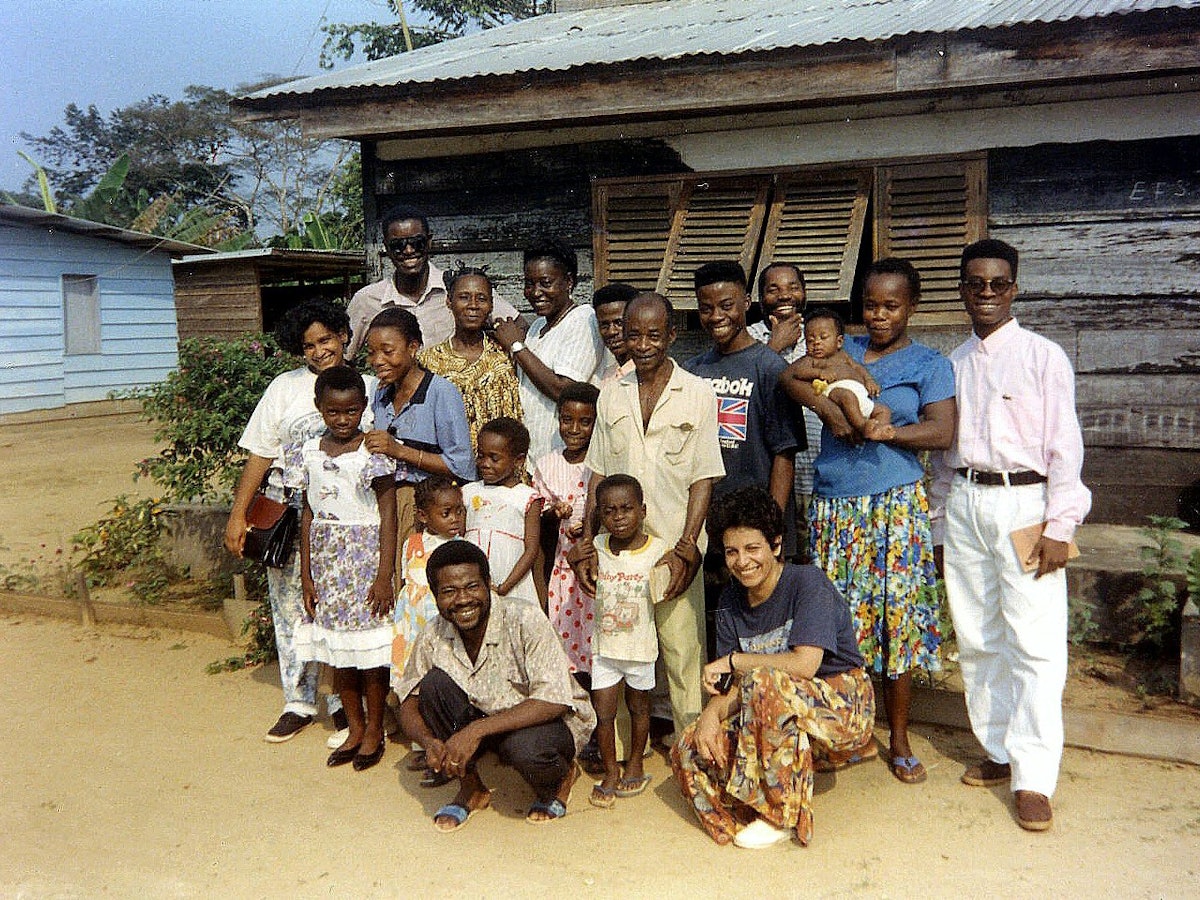 Baha'is in Ntobo, Equatorial Guinea, 1994.