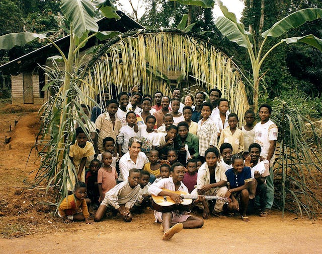 Baha'is in Oveng, Equatorial Guinea.