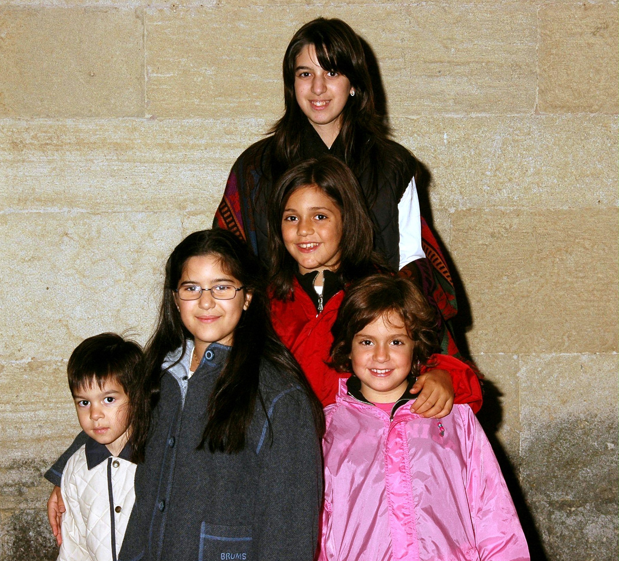 Some of the children at the festivities.