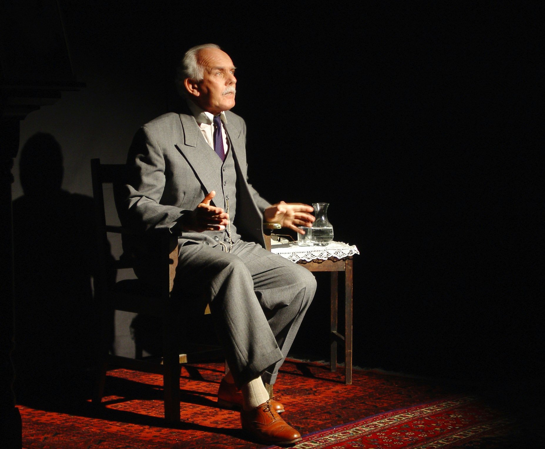 Portrayal by actor Philip Hinton of historical Baha'i figure Howard Colby Ives.