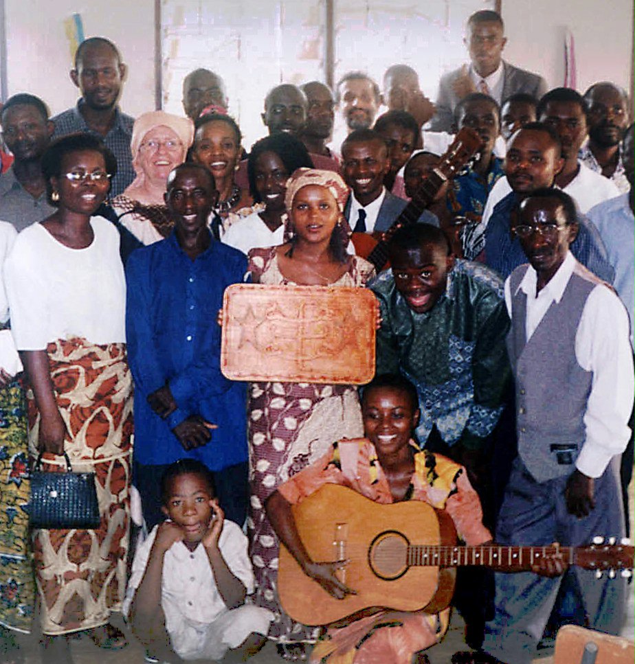 Participants at the golden jubilee of the Baha'i community of Burundi.