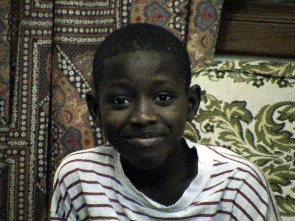 A participant in free computer lessons for the public, a social and economic development program offered by the Baha'is of The Gambia.
