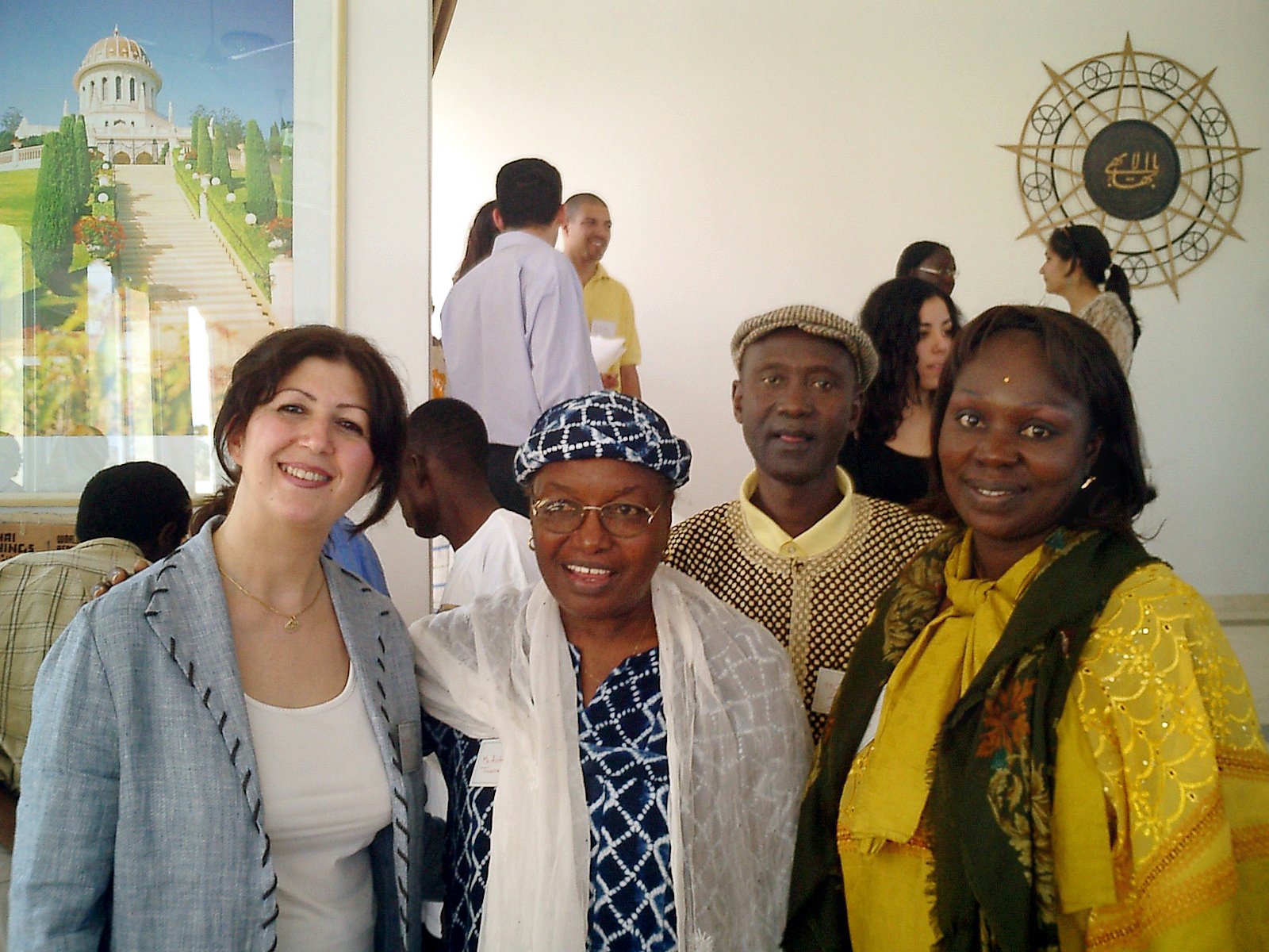 Some of the participants at the festivities in The Gambia.