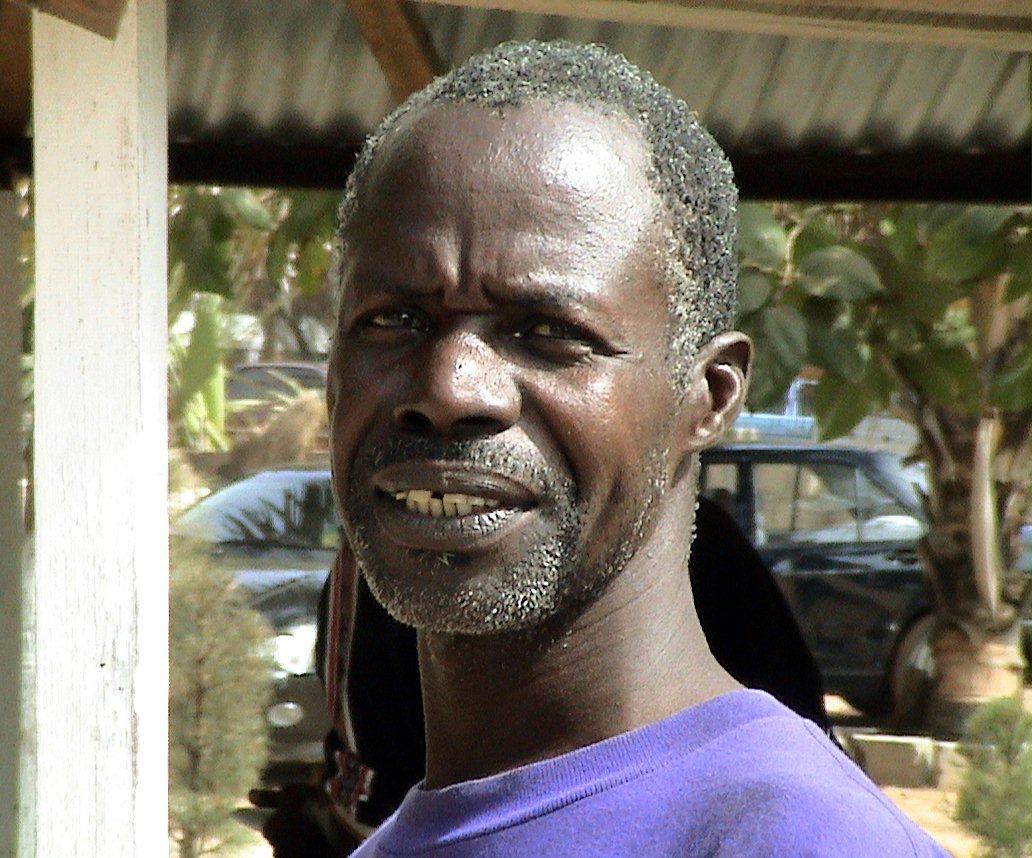 A participant in free computer lessons for the public, a social and economic development program offered by the Baha'is of The Gambia.
