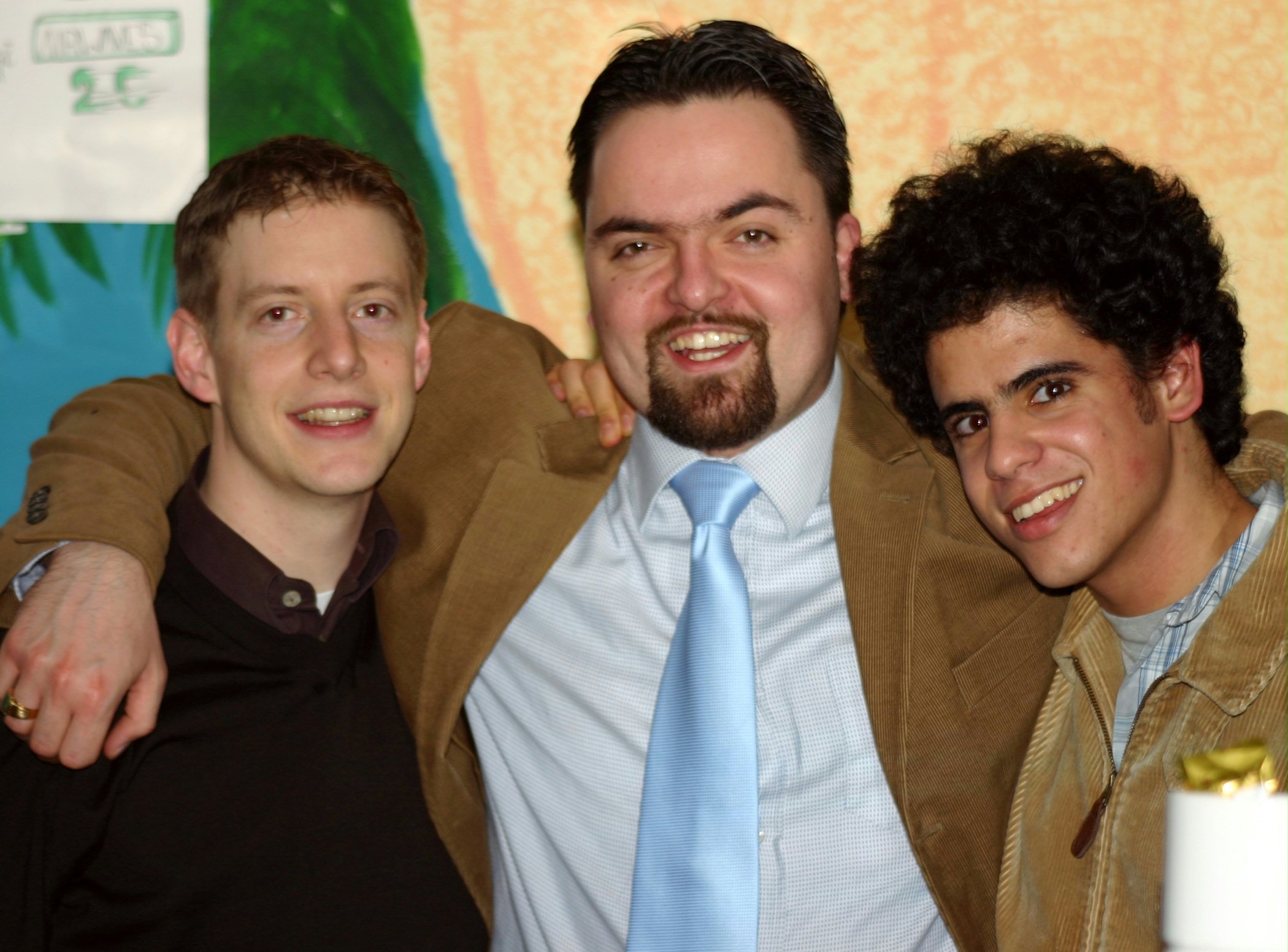 Some participants at the Changing Times seminar: (left to right) Erfan Diebel (Germany), Ario Deghani (Germany), Asis Khabirpour (Poland).