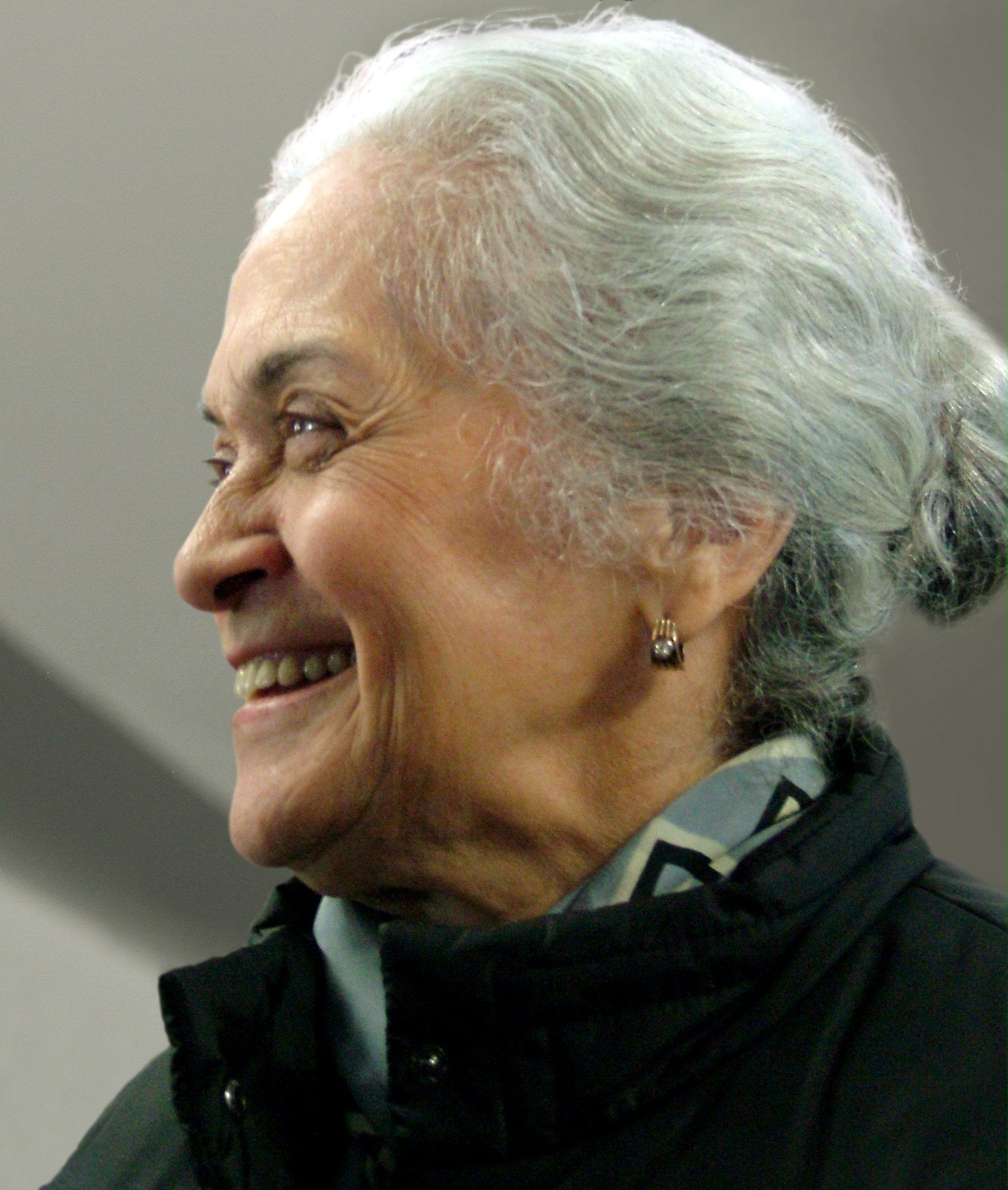 Keynote speaker at the Changing Times seminar, Mrs. Violette Nakhjavani.