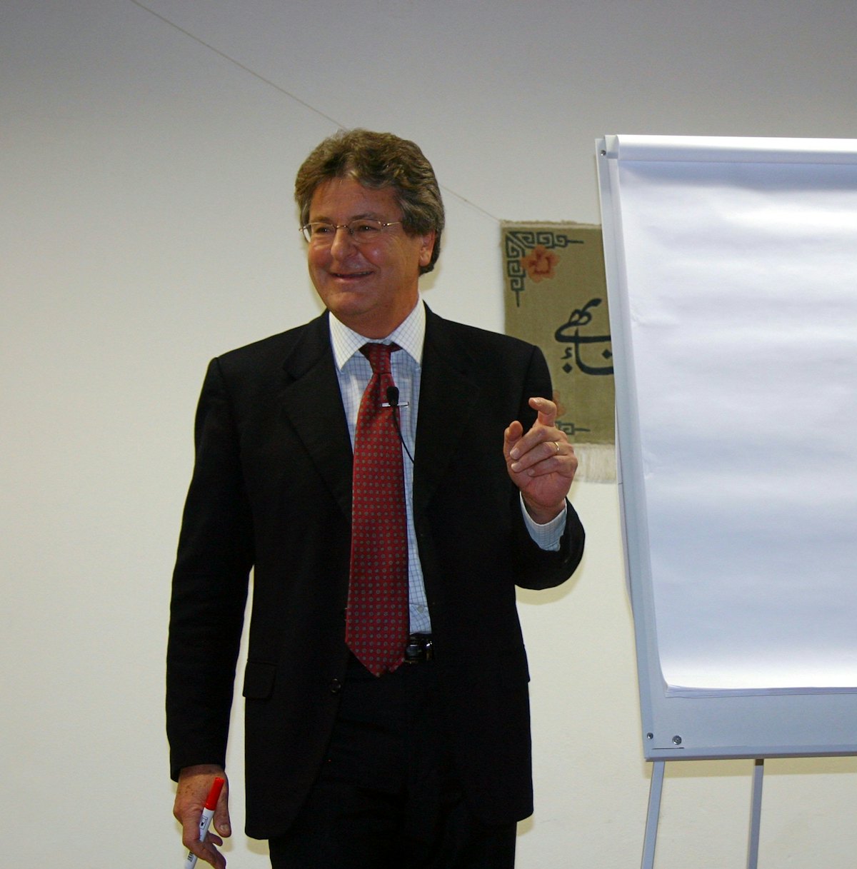 One of the speakers at the Changing Times seminar, Giuseppe Robiati (Italy).