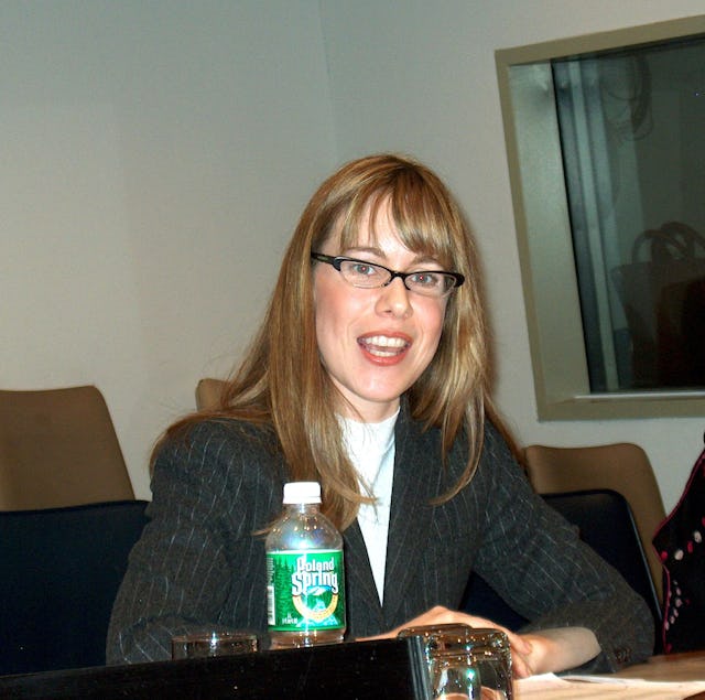 Baha'i International Community representative Bahiyyih Chaffers chaired a discussion at the civil society forum held in conjunction with the UN review of the Copenhagen Social Summit.