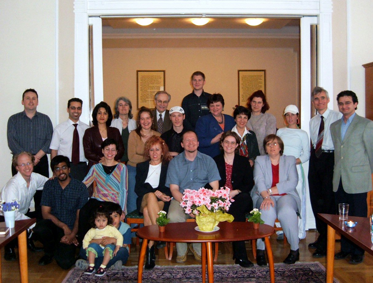Participants at the national convention of the Baha'is of Hungary, 2005.