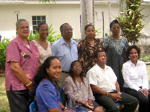 Members of the National Spiritual Assembly of the Baha'is of Barbados elected in 2005.