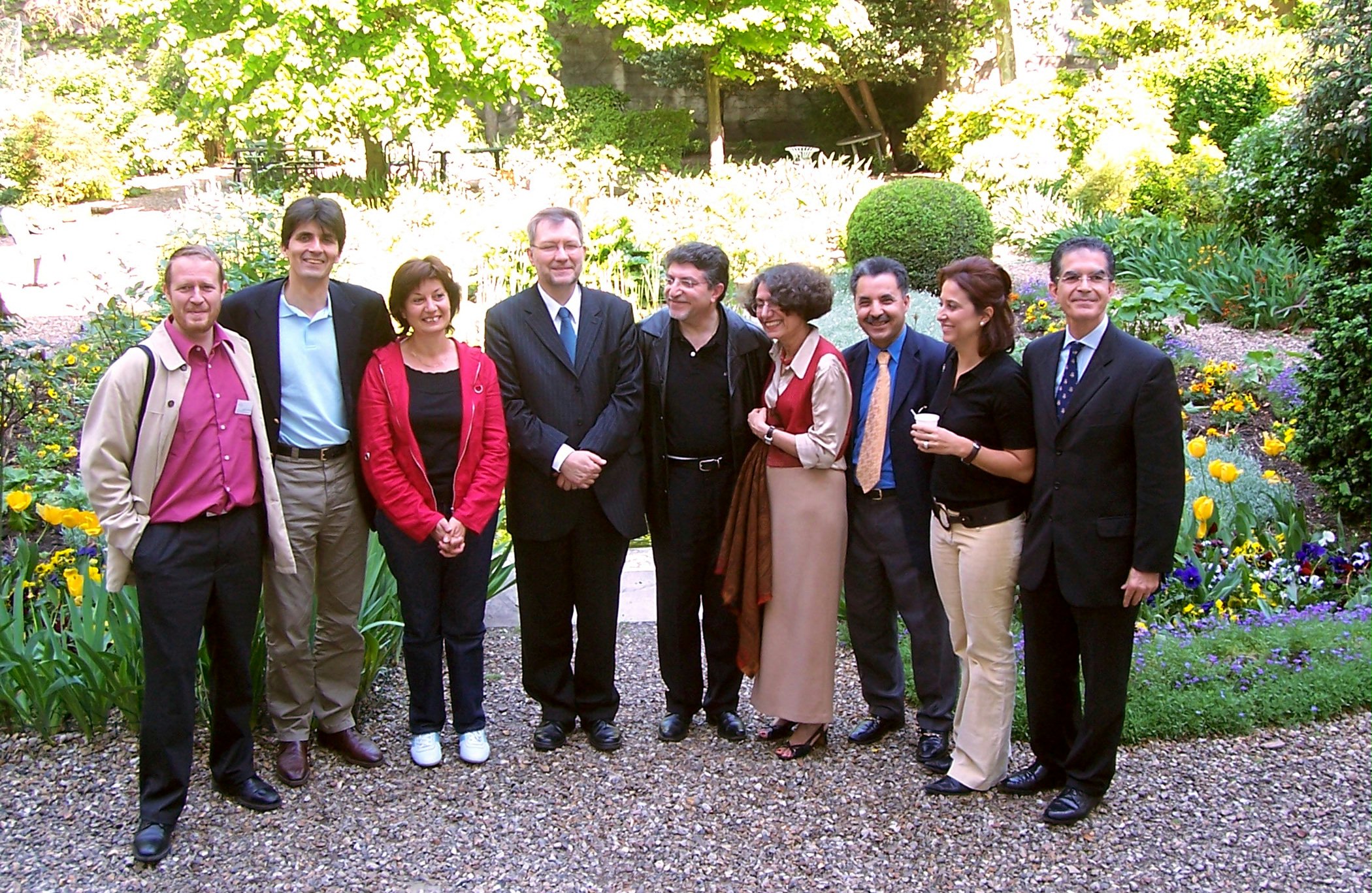 Members of the National Spiritual Assembly of the Baha'is of France elected in 2005.