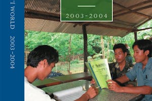 The cover of "The Baha'i World 2003-2004."