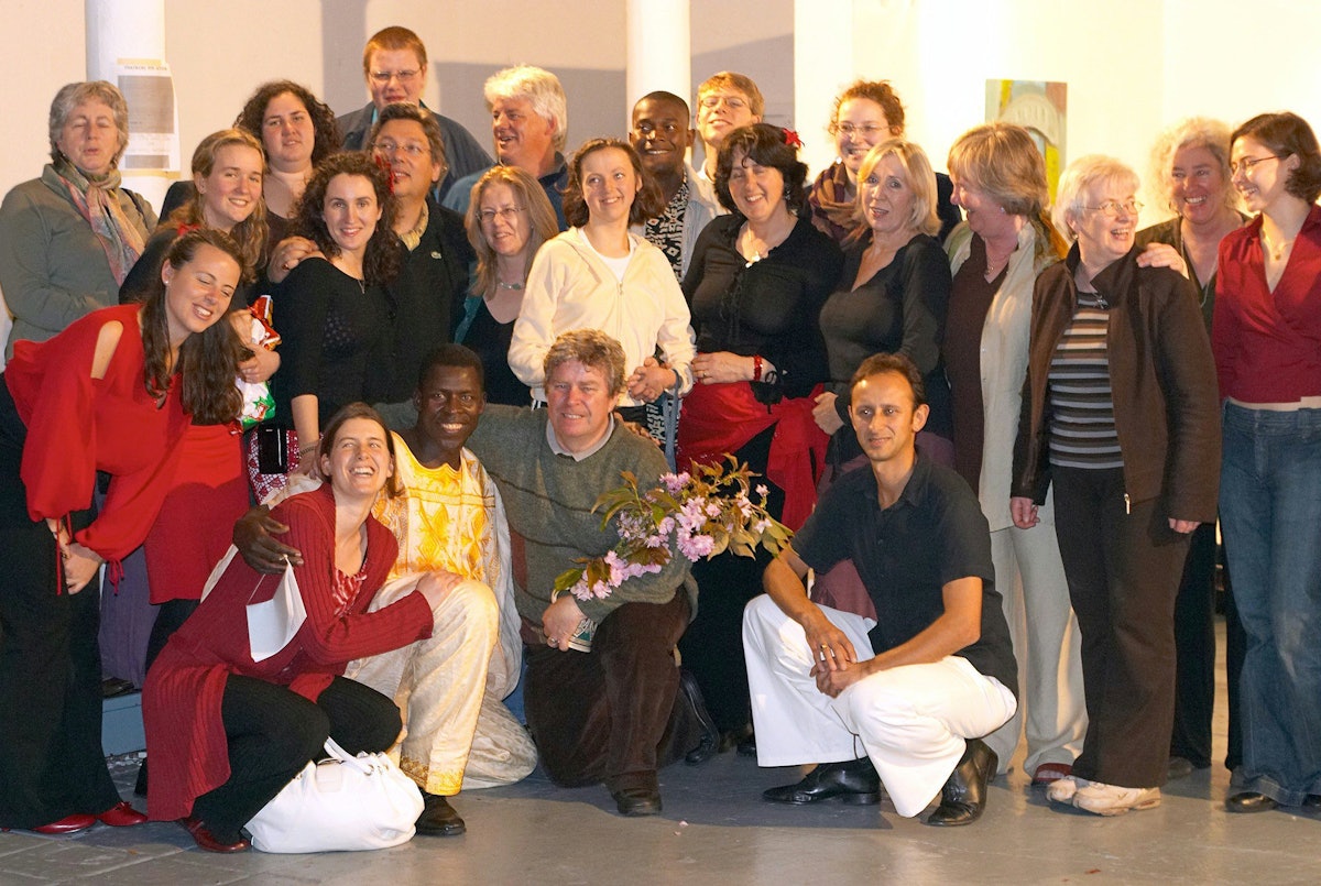 "Unity in diversity," the topic addressed at the conference, was the theme of an event hosted earlier this year by the Baha'i community of Cork as its contribution to the "European Capital of Culture 2005" program. People from 16 countries, some pictured here, attended the event, which included songs from the Dublin-based Townshend Baha'i choir, dramatic presentations, a salsa performance and lesson, traditional "canciones" ballads from Mexico, rhythmic melodies of Uganda, and Irish poetry. A member of the "Capital of Culture" organizing committee, Tom McCarthy, said the event captured the true spirit of the festival, uniting the hearts of the people who attended.