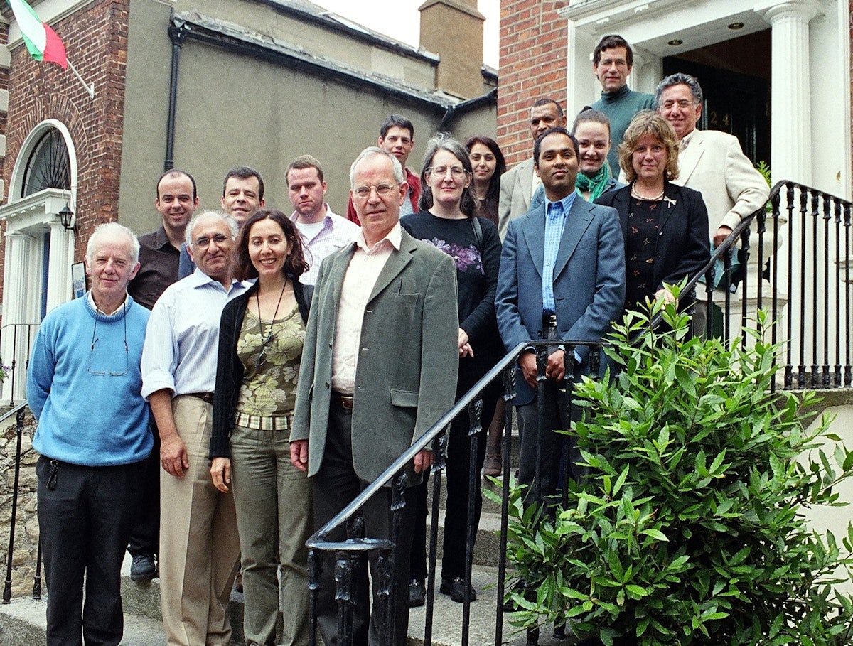 Participants in the annual conference of the Association of Baha'i Studies -- English-Speaking Europe.